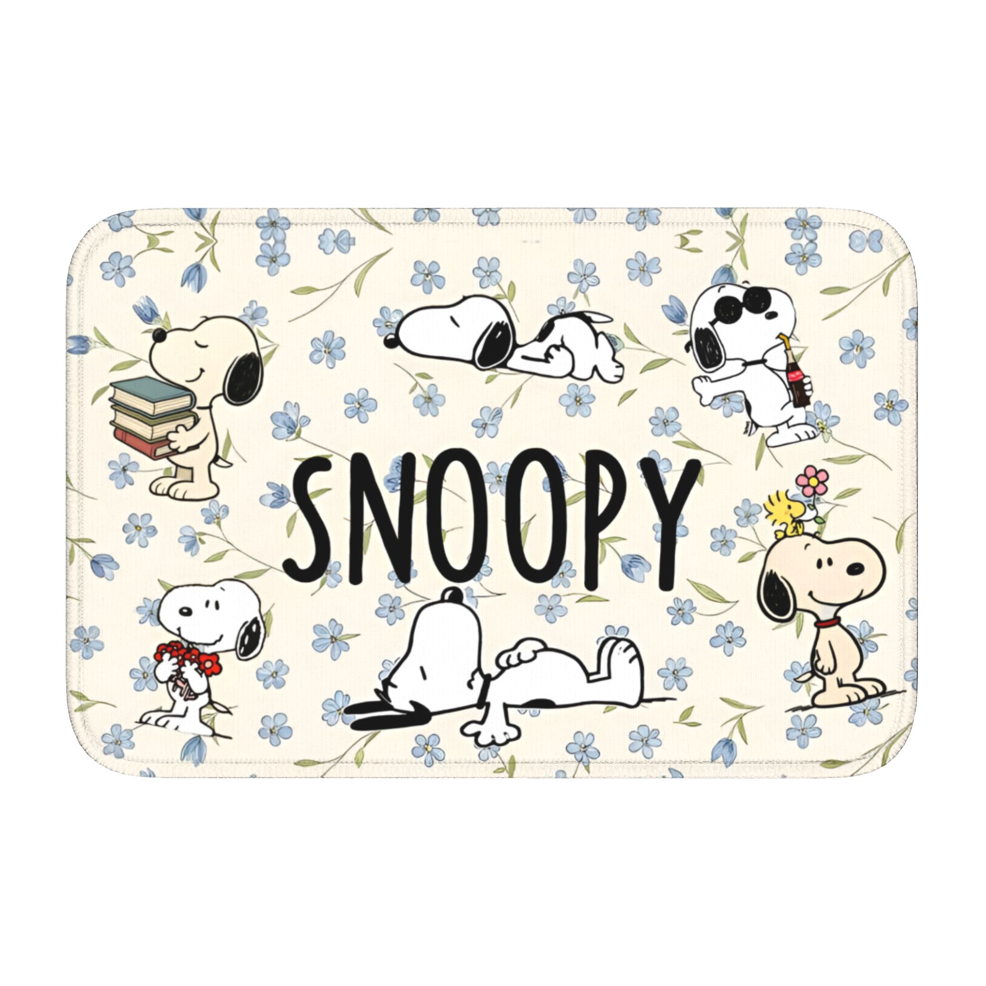 Home Bathroom Rugs - Custom Cute Cartoon S-Snoopys Doormat Anti-Slip