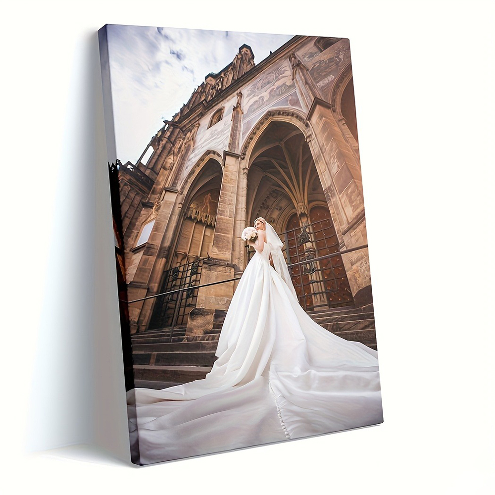 Home Bathroom Decor - 1pc Frameless Personalize Custom Photo Print