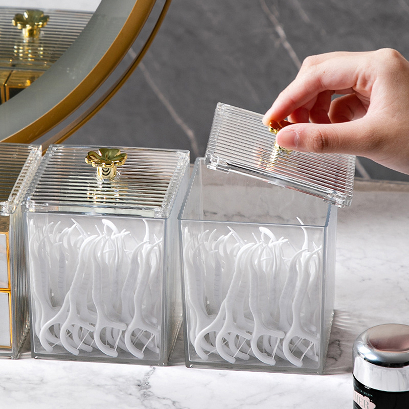 Storage Organizer Bathroom Jar - Home Goods Bathroom Storage のレビューと価格