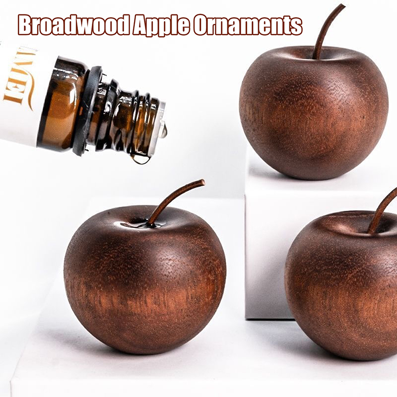 1PCS Of Wooden Apple Shaped Es - Home Bathroom Decor のレビューと価格
