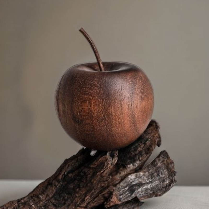 1PCS Of Wooden Apple Shaped Es - Home Bathroom Decor のレビューと価格