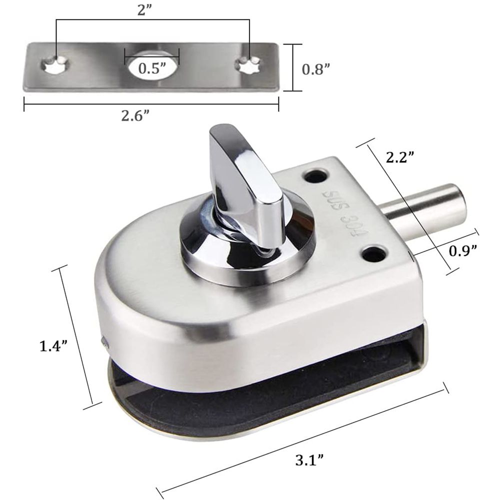 Bathroom Office Anti-Theft Hom - Home Bathroom Lock のレビューと価格