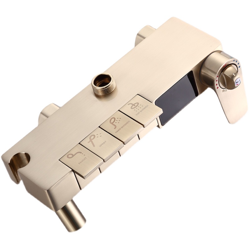 Brushed Gold Digital Bathrooom - Home Bathroom Faucets のレビューと価格