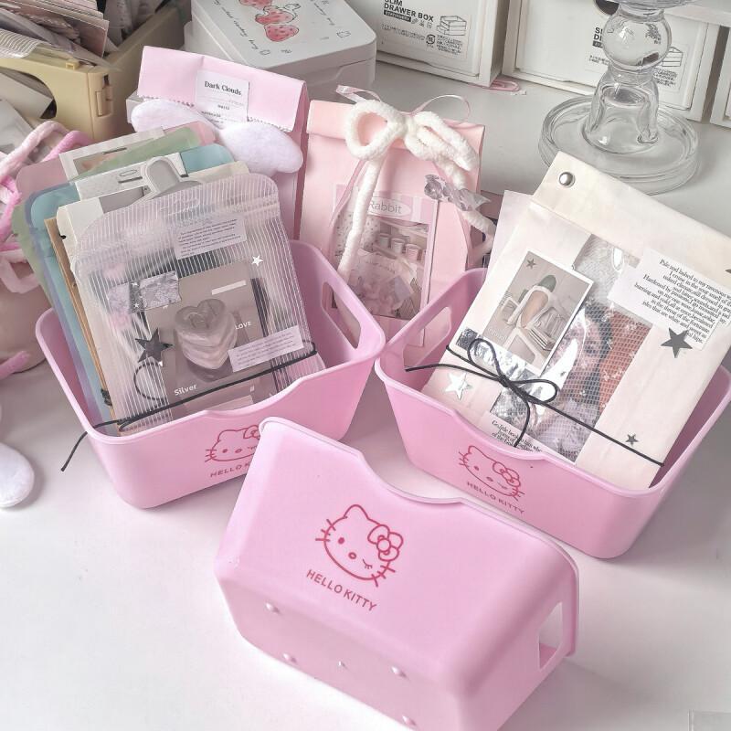 Cute pink storage desktop stor - Home Goods Bathroom Storage のレビューと価格