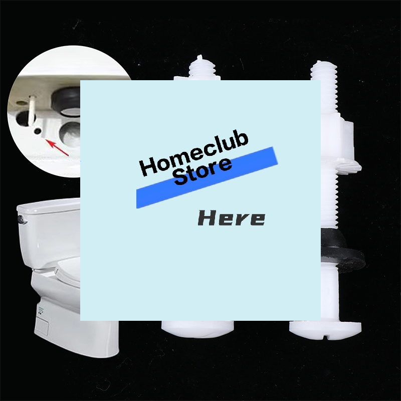 2Pcs Plastic Toilet Seat Hinge - Home Bathroom Fittings のレビューと価格