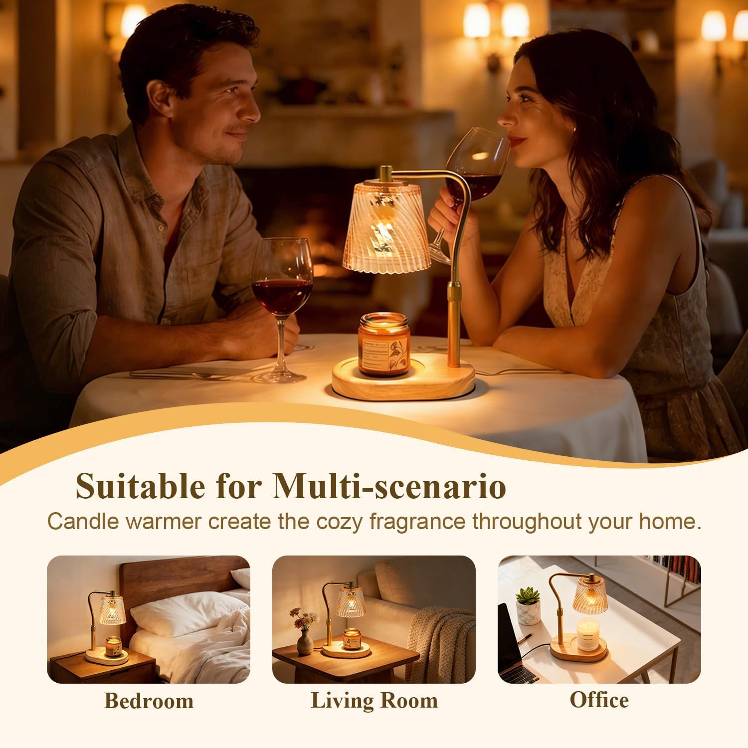 Candle Warmer Lamp for Bathroo - Home Bathroom Decor のレビューと価格