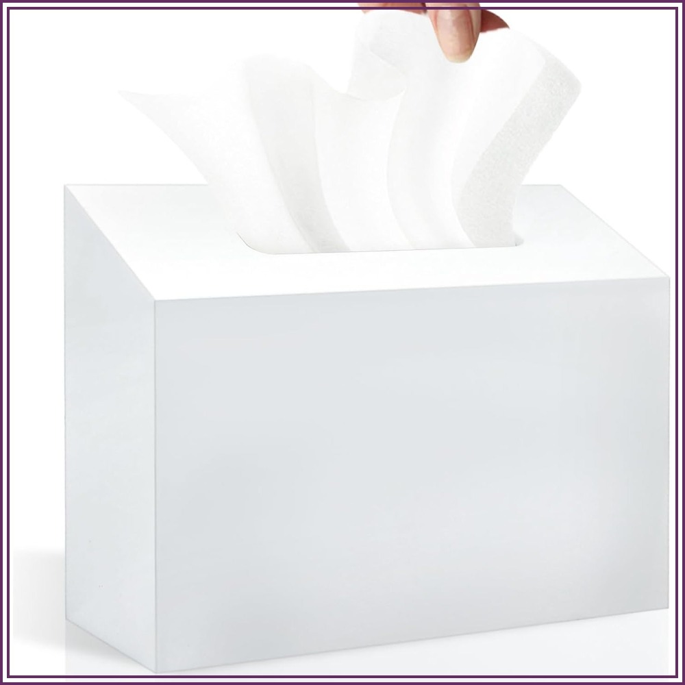 Acrylic Hand Towel Box Cover H - Home Bathroom Paper Towel Dispenser のレビューと価格