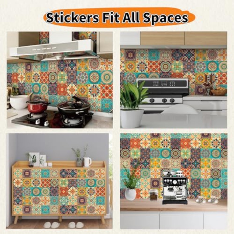 24Pcs Peel and Stick Tile Stic - Home Bathroom Tiles Design のレビューと価格