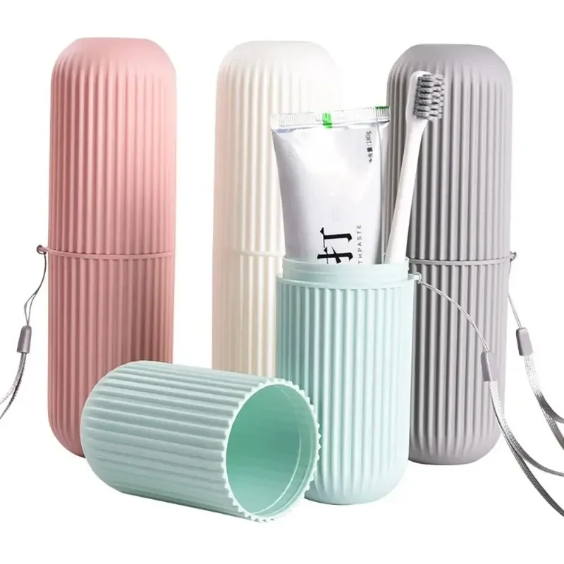 Travel Toothbrush Cup Box Roun - Home Goods Bathroom Storage のレビューと価格