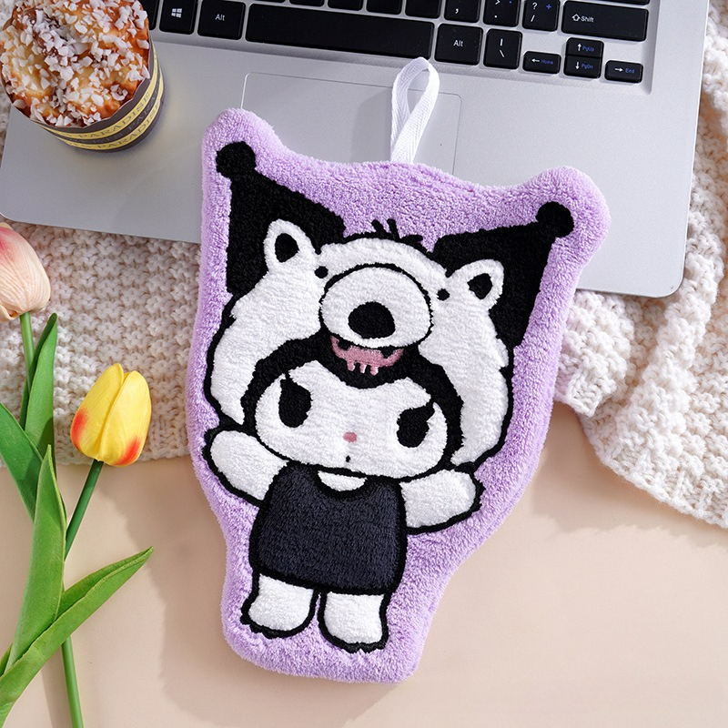 1/4 Pcs Soft Thick Sanrio Kuro - Home Bathroom Decor のレビューと価格