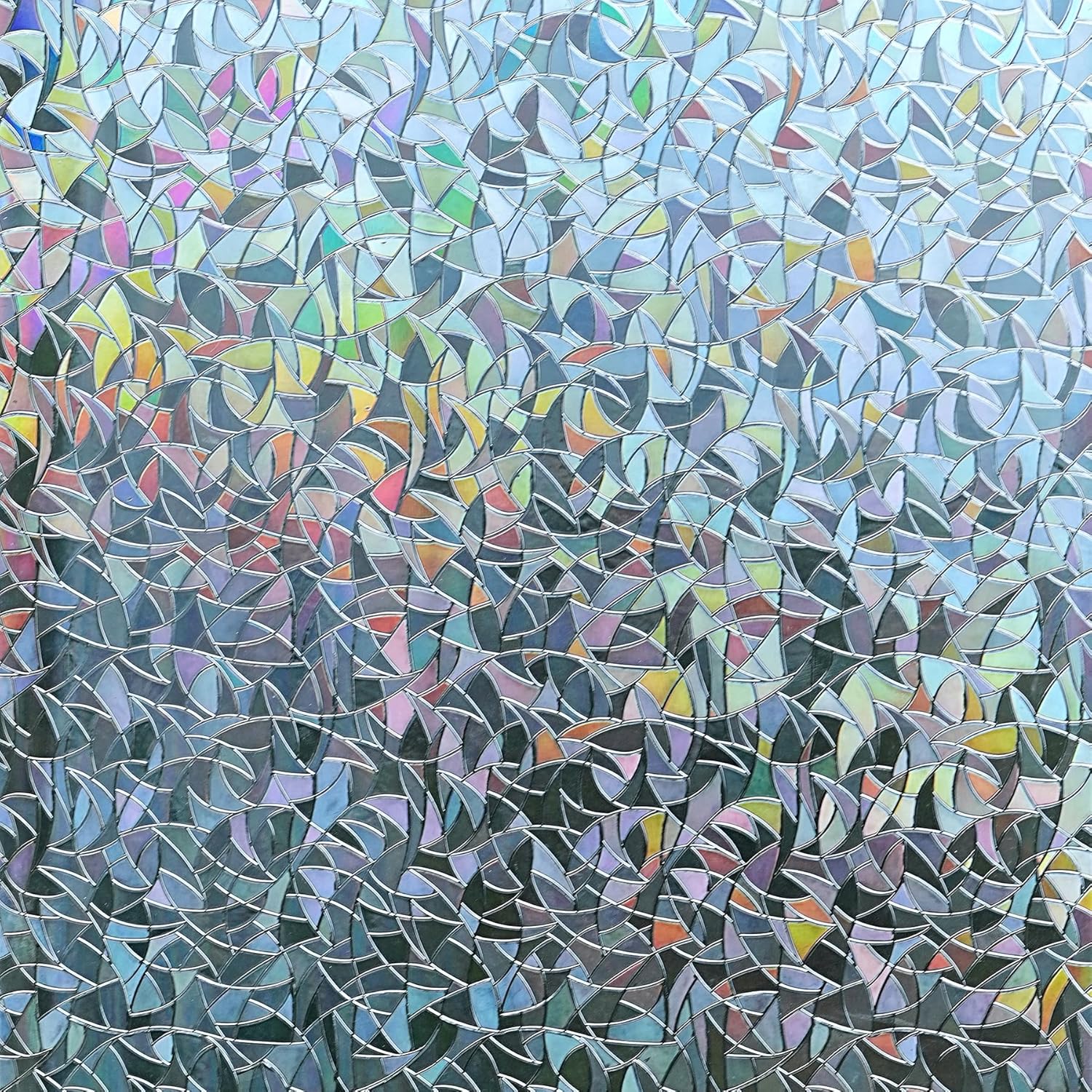 Rainbow Window Cling Privacy F - Home Bathroom Decor のレビューと価格
