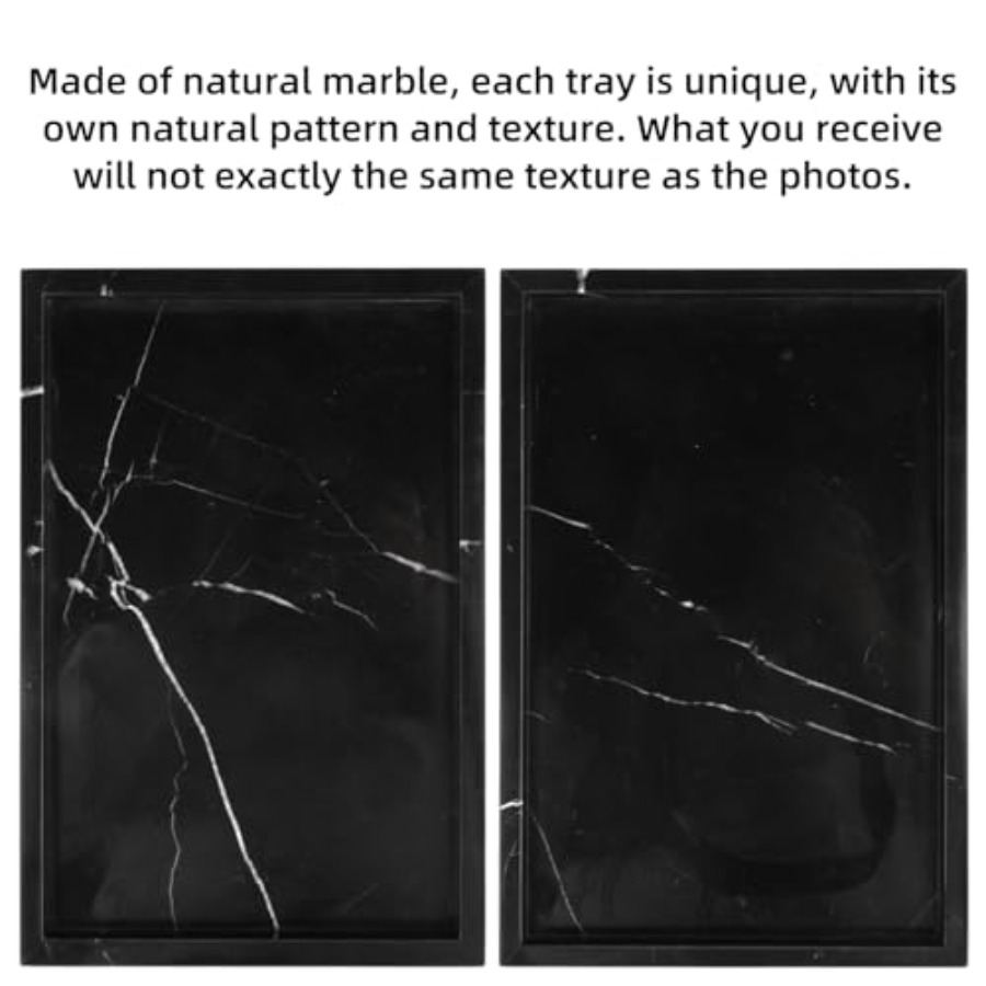 Marble Bathroom Vanity Tray, N - Home Bathroom Decor のレビューと価格