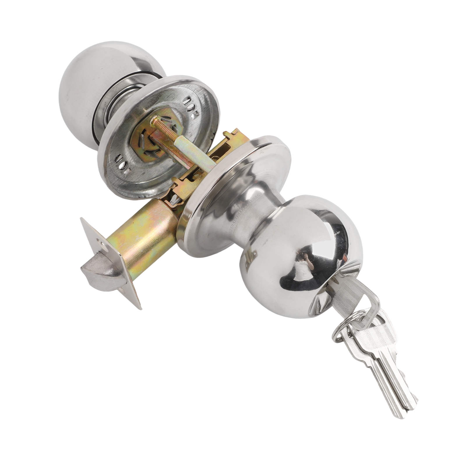 Door Set Knob Handle Lock With - Home Bathroom Lock のレビューと価格