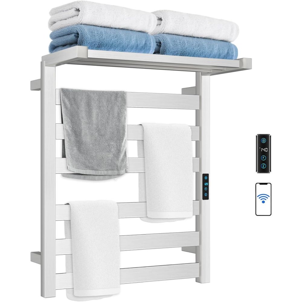 Wall-Mounted Electric Towel Wa - Towel Bar Stainless のレビューと価格