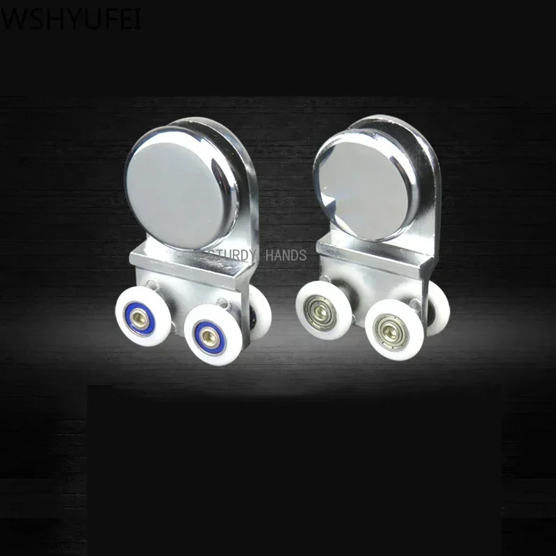2 pcs/set Glass Sliding Door R - Home Bathroom Hardware のレビューと価格