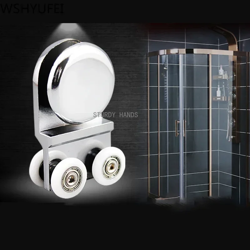 2 pcs/set Glass Sliding Door R - Home Bathroom Hardware のレビューと価格