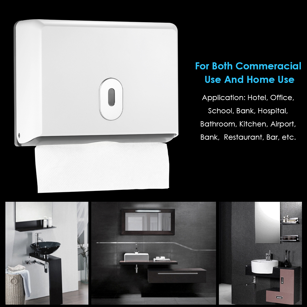 ABS Material Rectangular Wall- - Home Bathroom Paper Towel Dispenser のレビューと価格