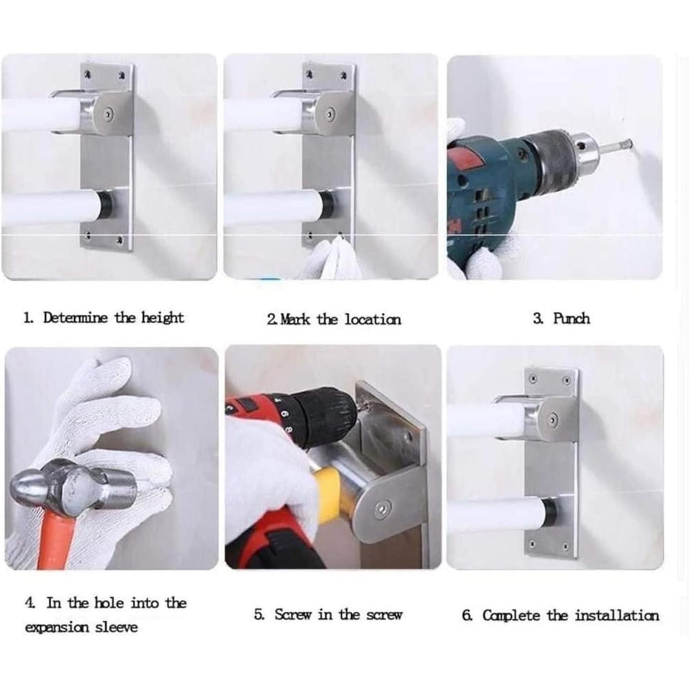 Bathroom Safety Accessories: G - Towel Bar Stainless のレビューと価格