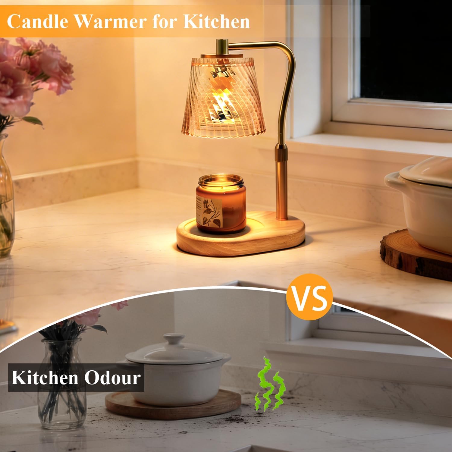 Candle Warmer Lamp For Spa Bat - Home Bathroom Decor のレビューと価格