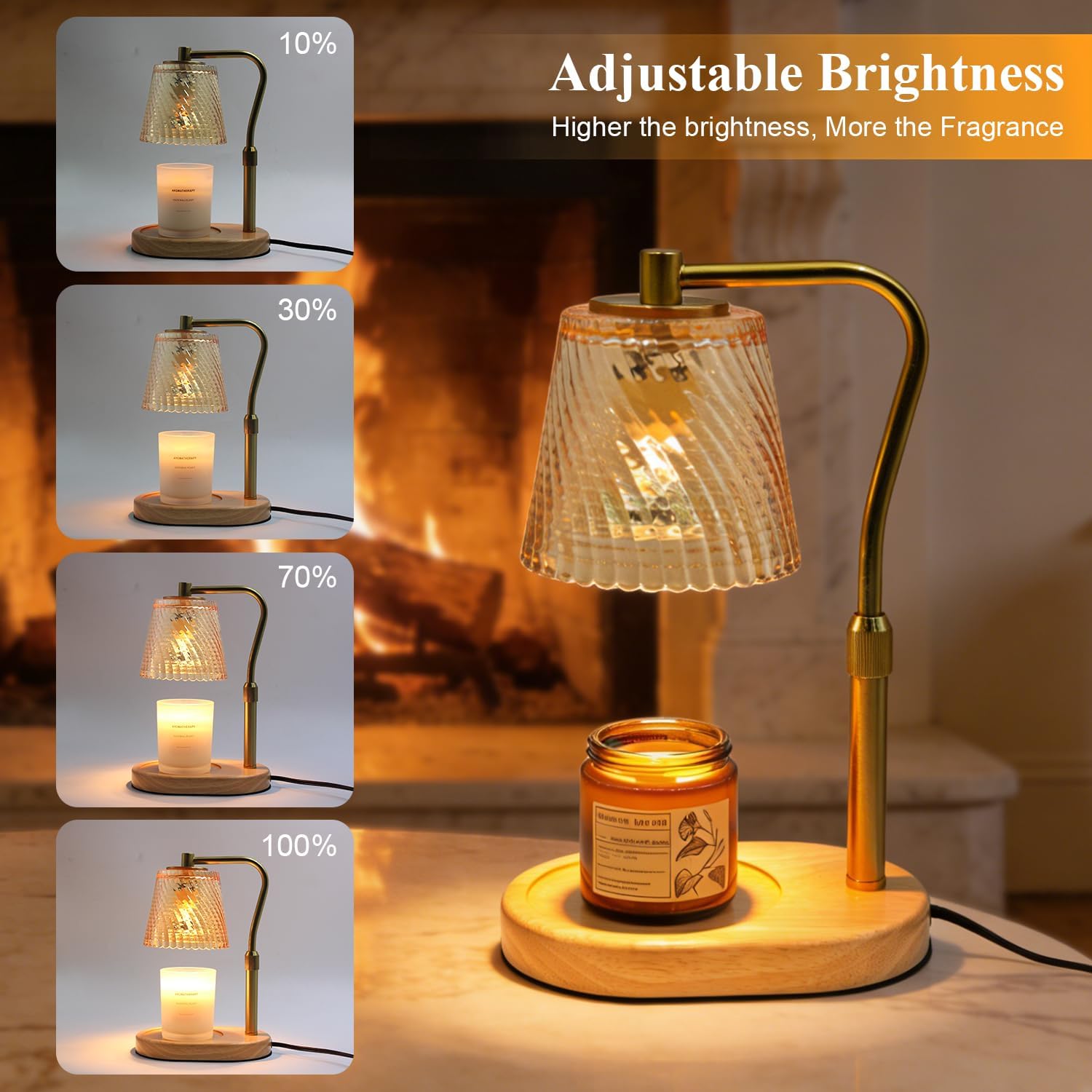 Candle Warmer Lamp For Spa Bat - Home Bathroom Decor のレビューと価格