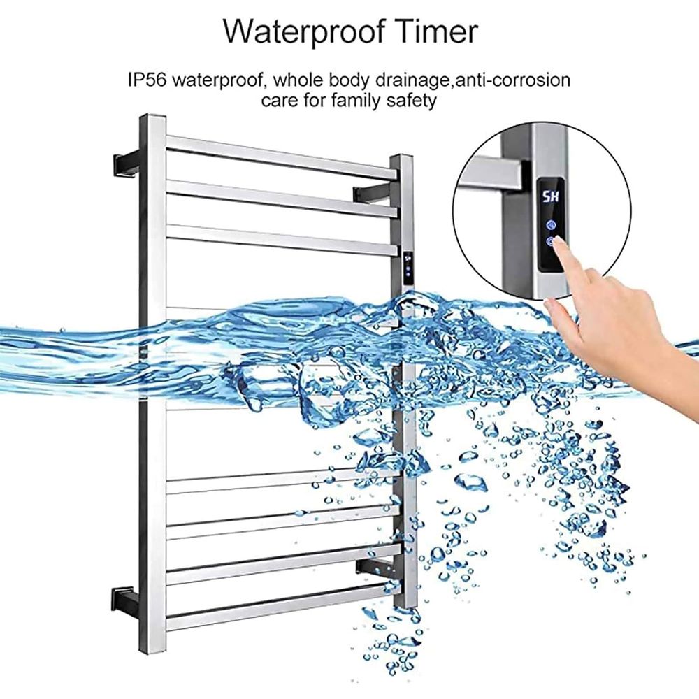 Electric Towel Warmer,with Tim - Towel Bar Stainless のレビューと価格