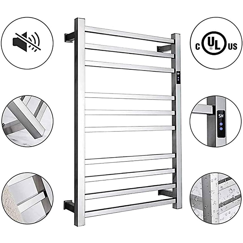 Electric Towel Warmer,with Tim - Towel Bar Stainless のレビューと価格