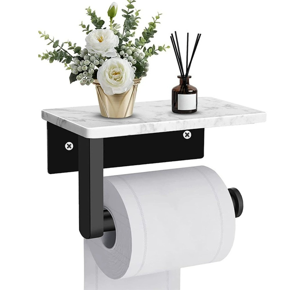 Marble Paper Storage Rack Meta - Home Bathroom Paper Towel Dispenser のレビューと価格