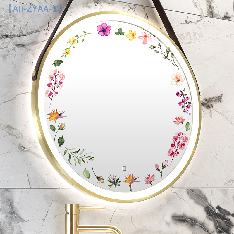 【ZYAA-1】Floral Mirror Stickers - Jet Home Bathroom Mirrors のレビューと価格