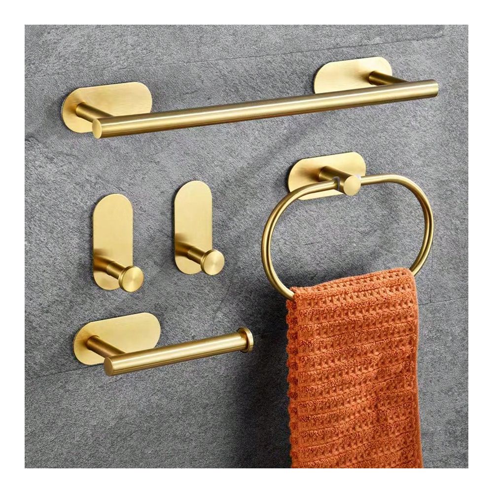 5pcs Set Stainless Steel Bathr - Towel Bar Stainless のレビューと価格