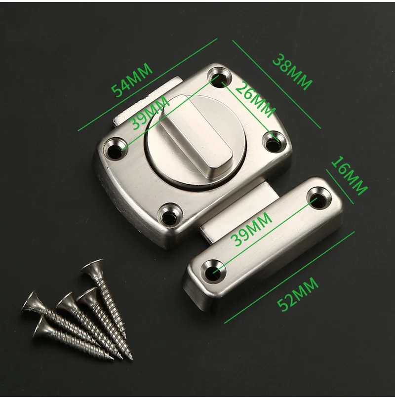 Home Security Latch Double Sid - Home Bathroom Hardware のレビューと価格