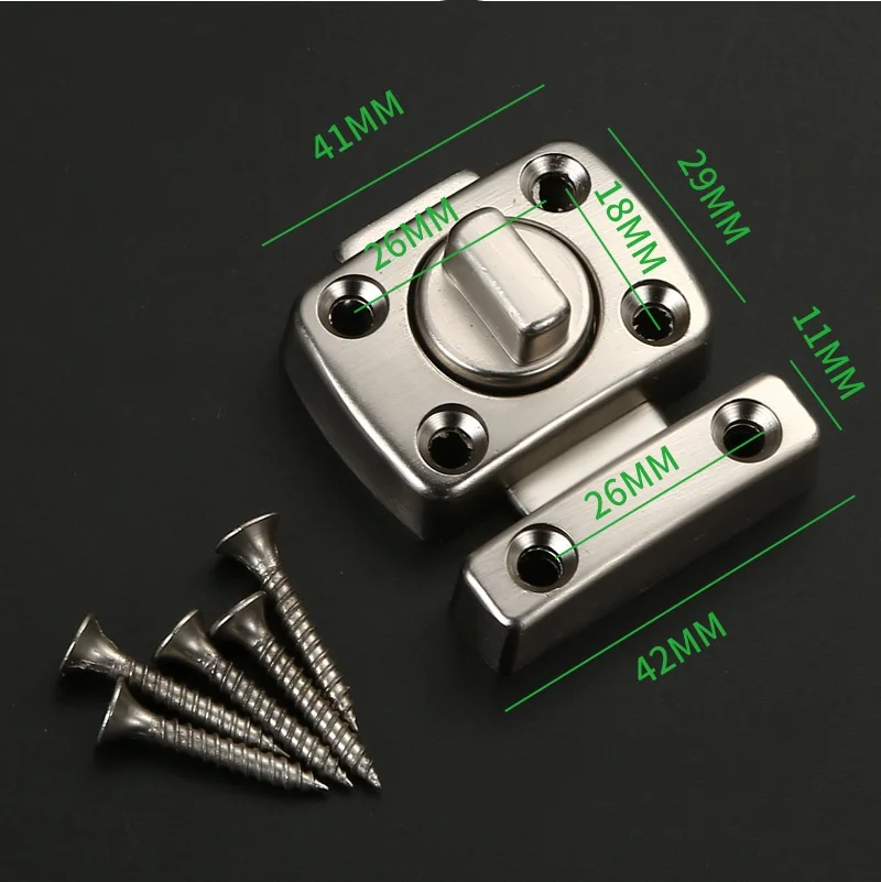 Home Security Latch Double Sid - Home Bathroom Hardware のレビューと価格