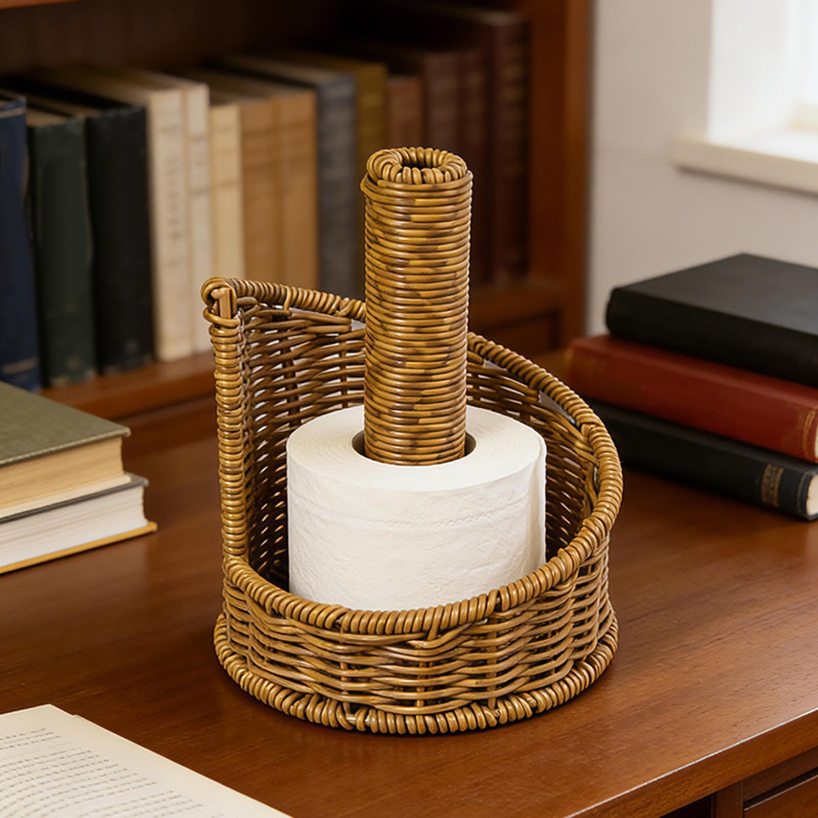 Farmhouse Toilet Paper Holder  - Home Bathroom Paper Towel Dispenser のレビューと価格