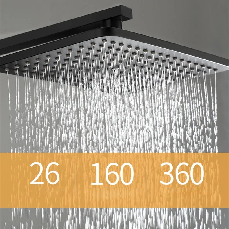 KEMAIDI Black Gold Shower Fauc - Home Bathroom Faucets のレビューと価格