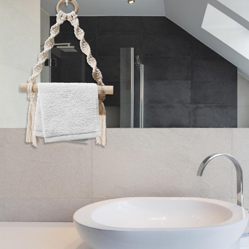 Hand Woven Wooden Toilet Paper - Home Bathroom Paper Towel Dispenser のレビューと価格