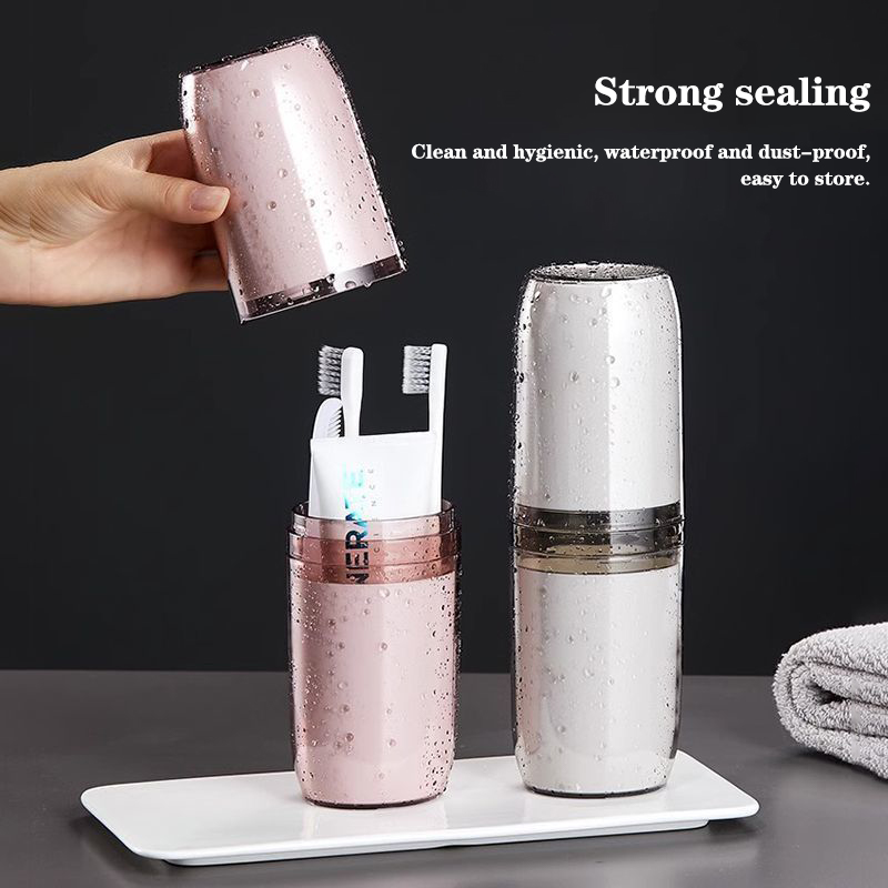 2/4 Cup Toothbrush Storage Box - Home Goods Bathroom Storage のレビューと価格