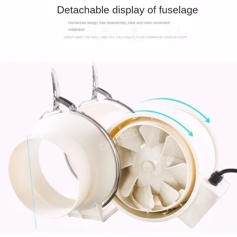 4/5/6 inch 110-220V Exhaust Fa - Home Bathroom Extractor Fan のレビューと価格