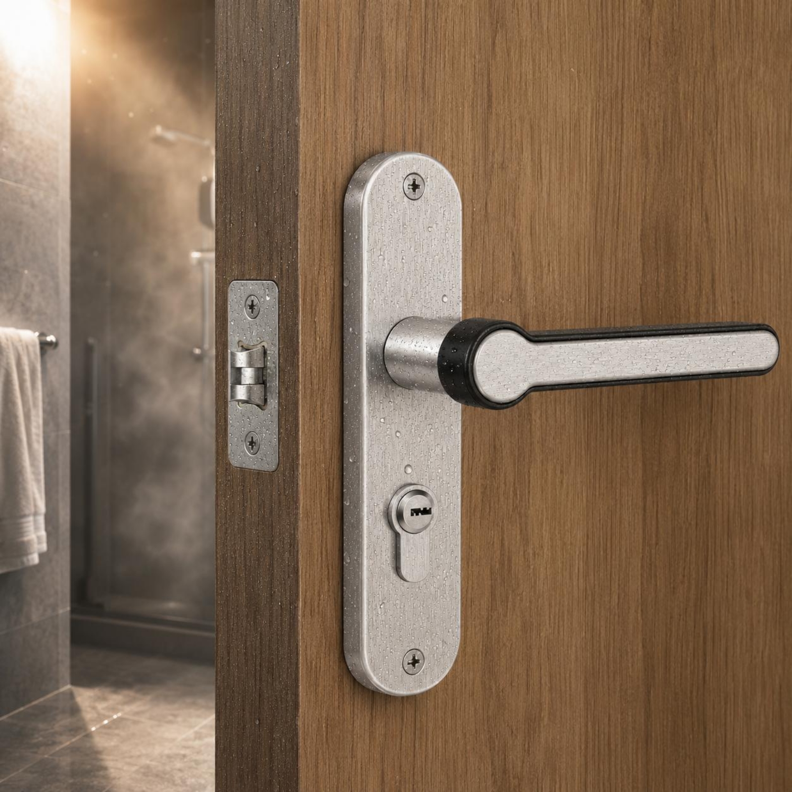 Stainless Steel Bathroom Lock  - Home Bathroom Hardware のレビューと価格