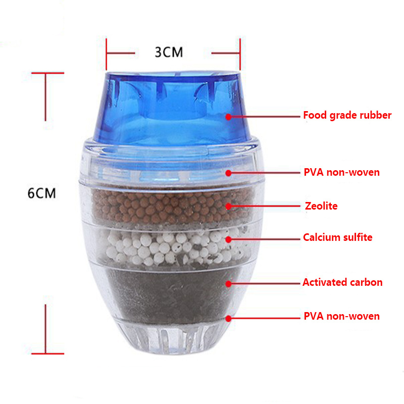 5 Layers Activated Carbon Wate - Home Bathroom Faucets のレビューと価格