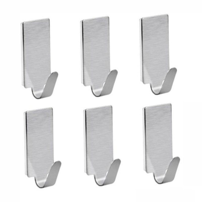5PCS Stainless Steel Self Adhe - Towel Bar Stainless のレビューと価格