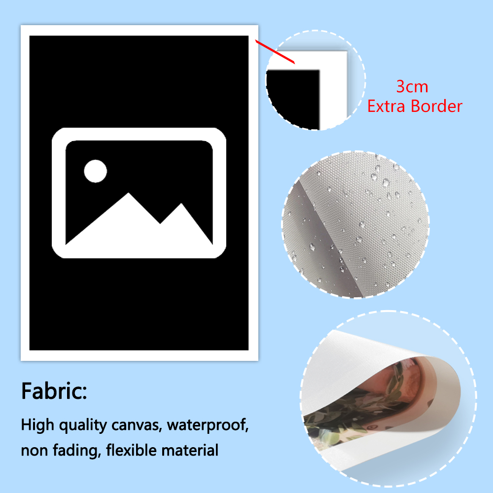1Pc Customized all size canvas - Home Bathroom Decor のレビューと価格