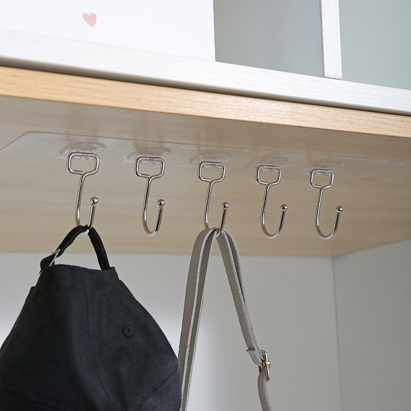 3/4/5/6 Row Wall Hanging Hook  - Towel Bar Stainless のレビューと価格