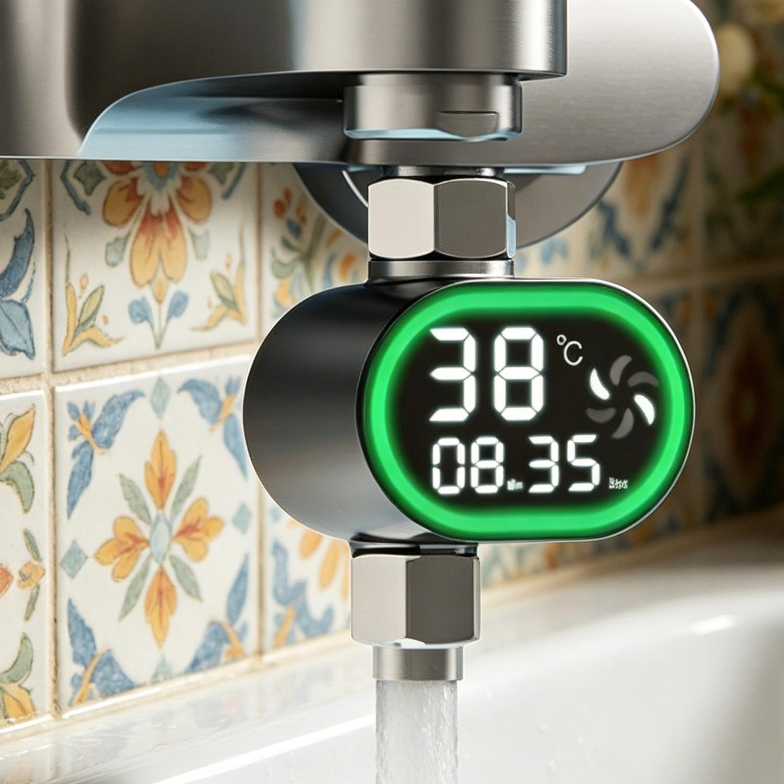 Water Thermometer Bathroom Led - Home Bathroom Fittings のレビューと価格