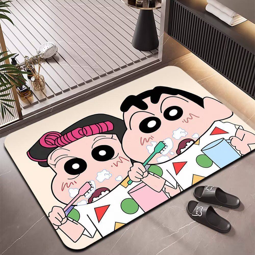 Crayon Shin-Chan Cartoon Diato - Home Bathroom Rugs のレビューと価格