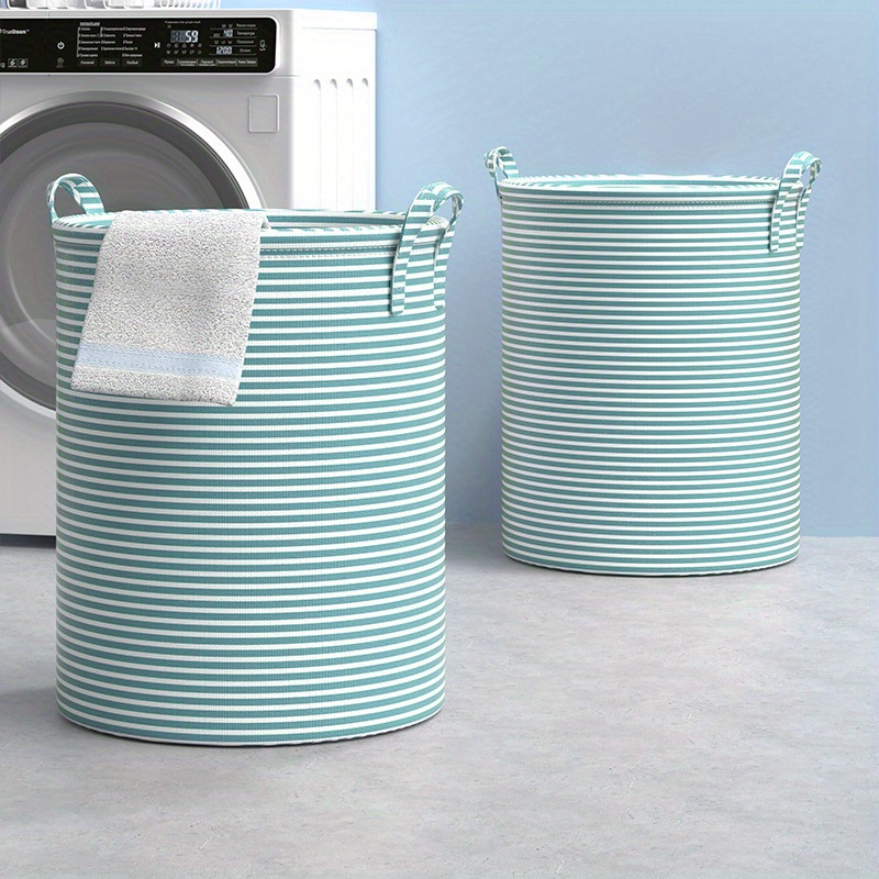 Foldable Minimalist Striped La - Home Goods Bathroom Storage のレビューと価格