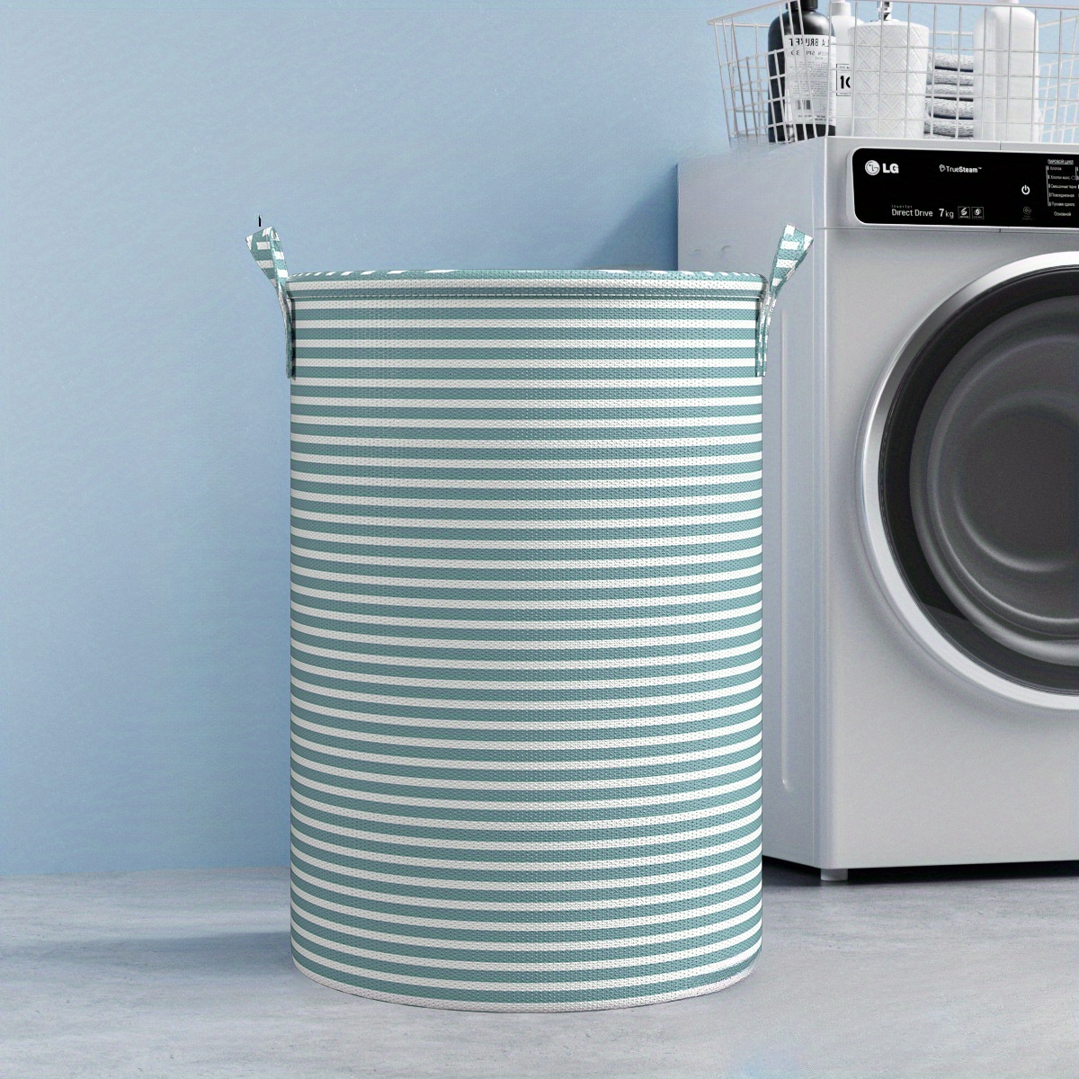 Foldable Minimalist Striped La - Home Goods Bathroom Storage のレビューと価格