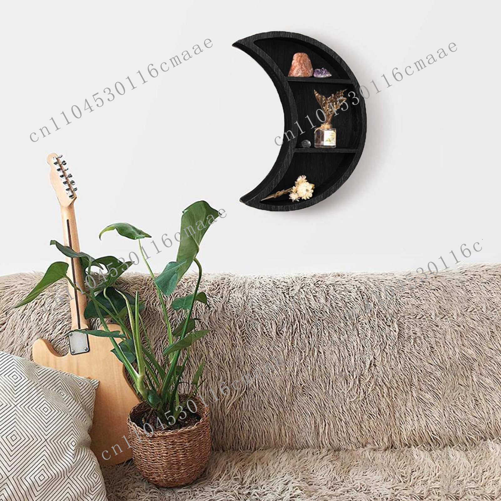 New Wooden Moon Stand Cycle Ch - Home Essentials Bathroom Rack のレビューと価格