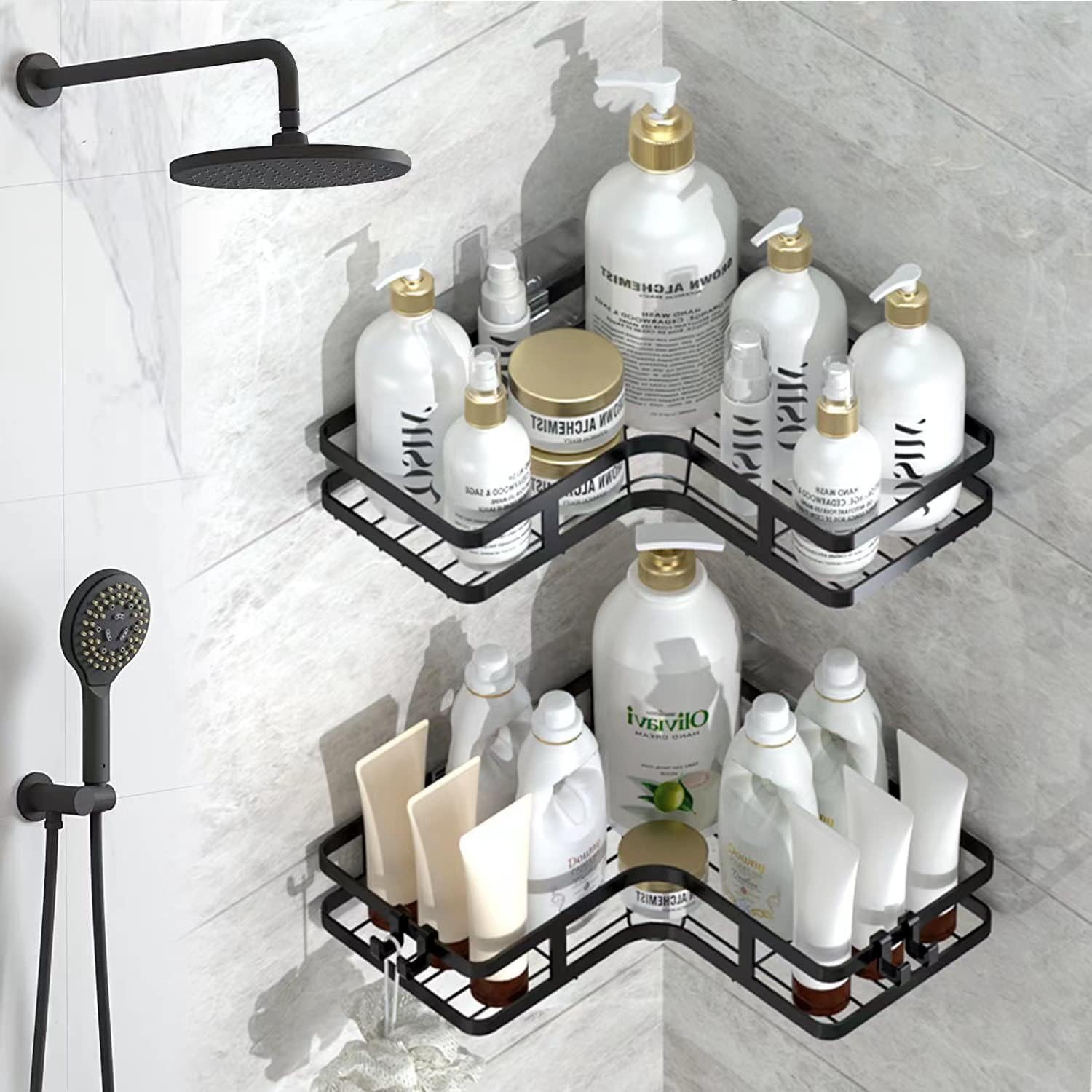Shower Shelves Storage Rack Ba - Home Essentials Bathroom Rack のレビューと価格
