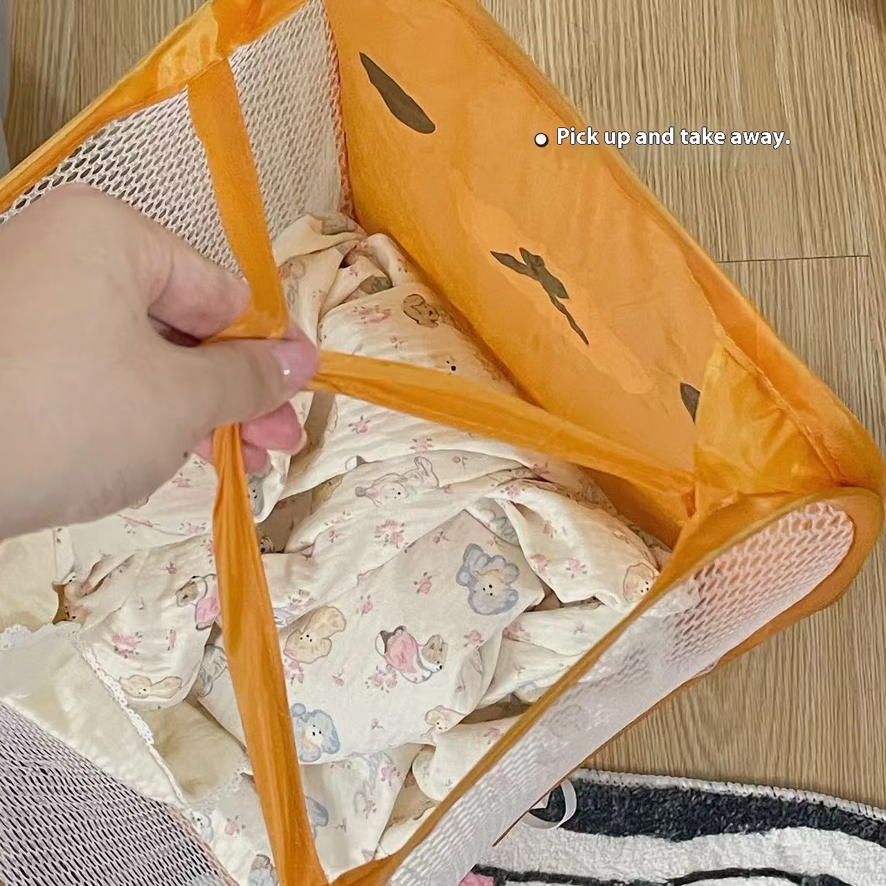 Hot Rilakkuma Mesh Folding Lar - Home Goods Bathroom Storage のレビューと価格