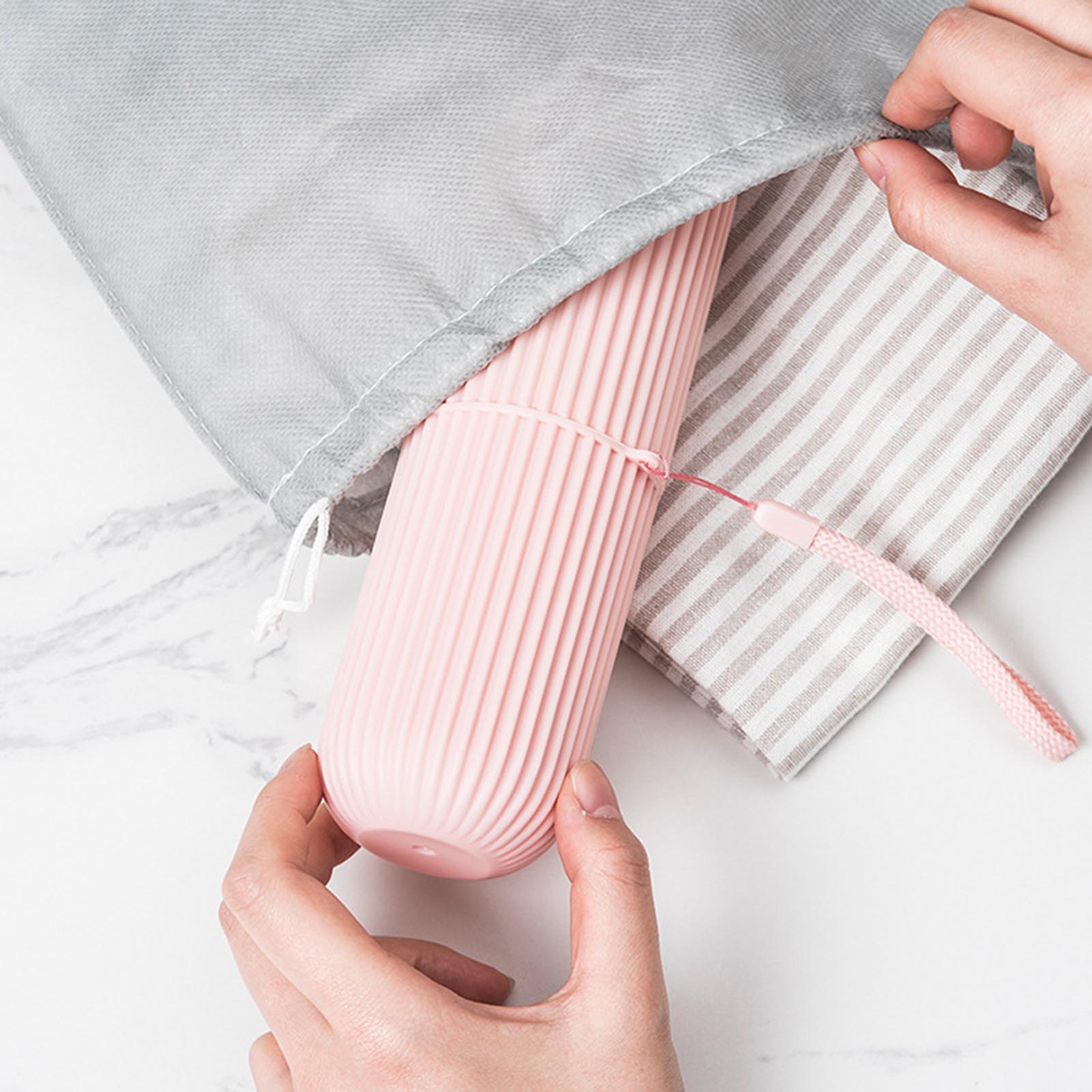 Pink Empty Travel Portable Too - Home Goods Bathroom Storage のレビューと価格