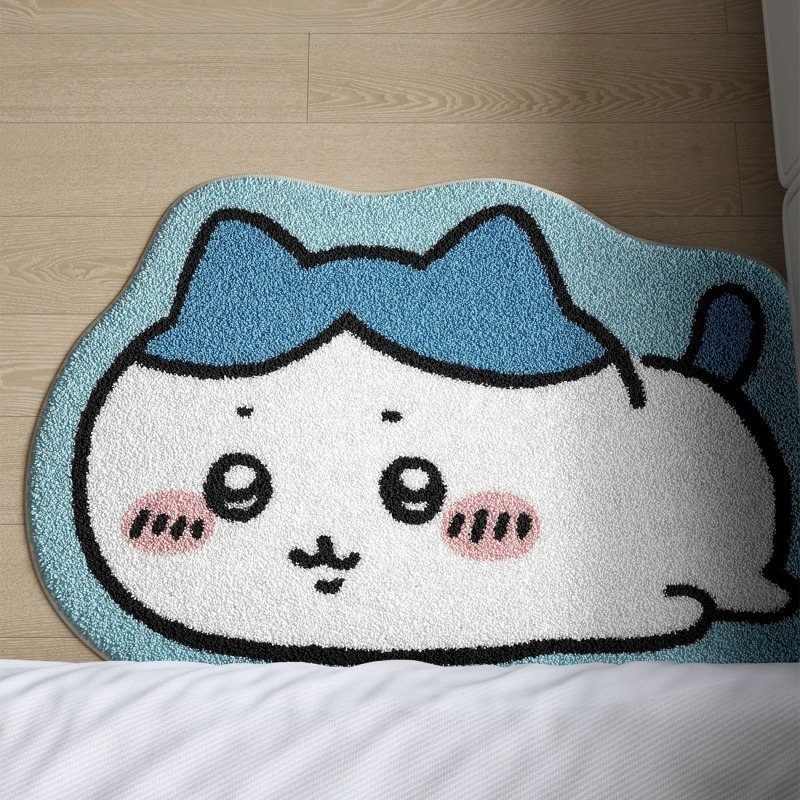 Chiikawa Cartoon Rug Anime Hac - Home Bathroom Rugs のレビューと価格